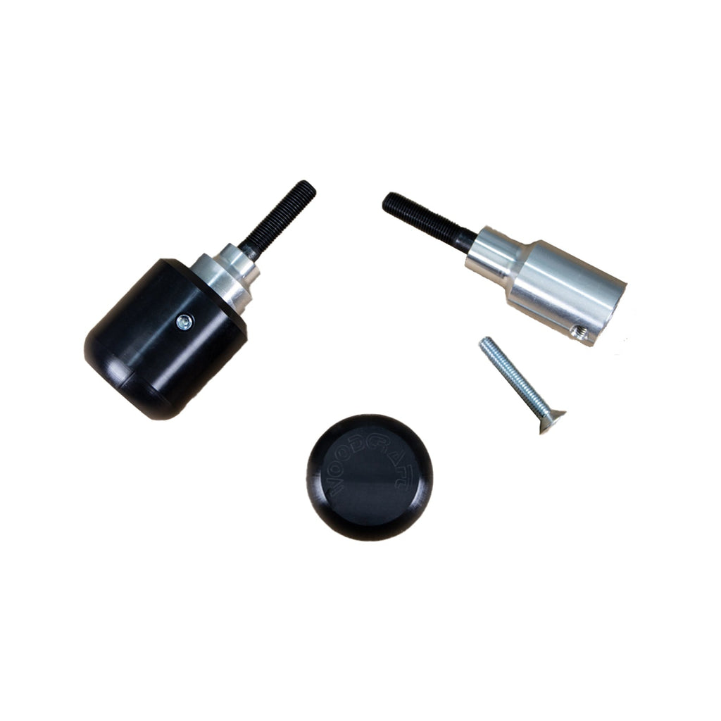 Woodcraft 2014-20 BMW S1000R Frame Slider Kit w/ Pucks