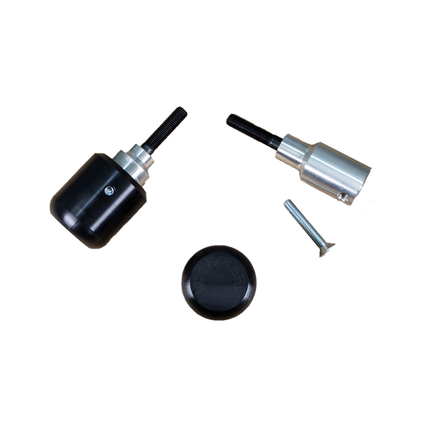 Woodcraft 2014-20 BMW S1000R Frame Slider Kit w/ Pucks