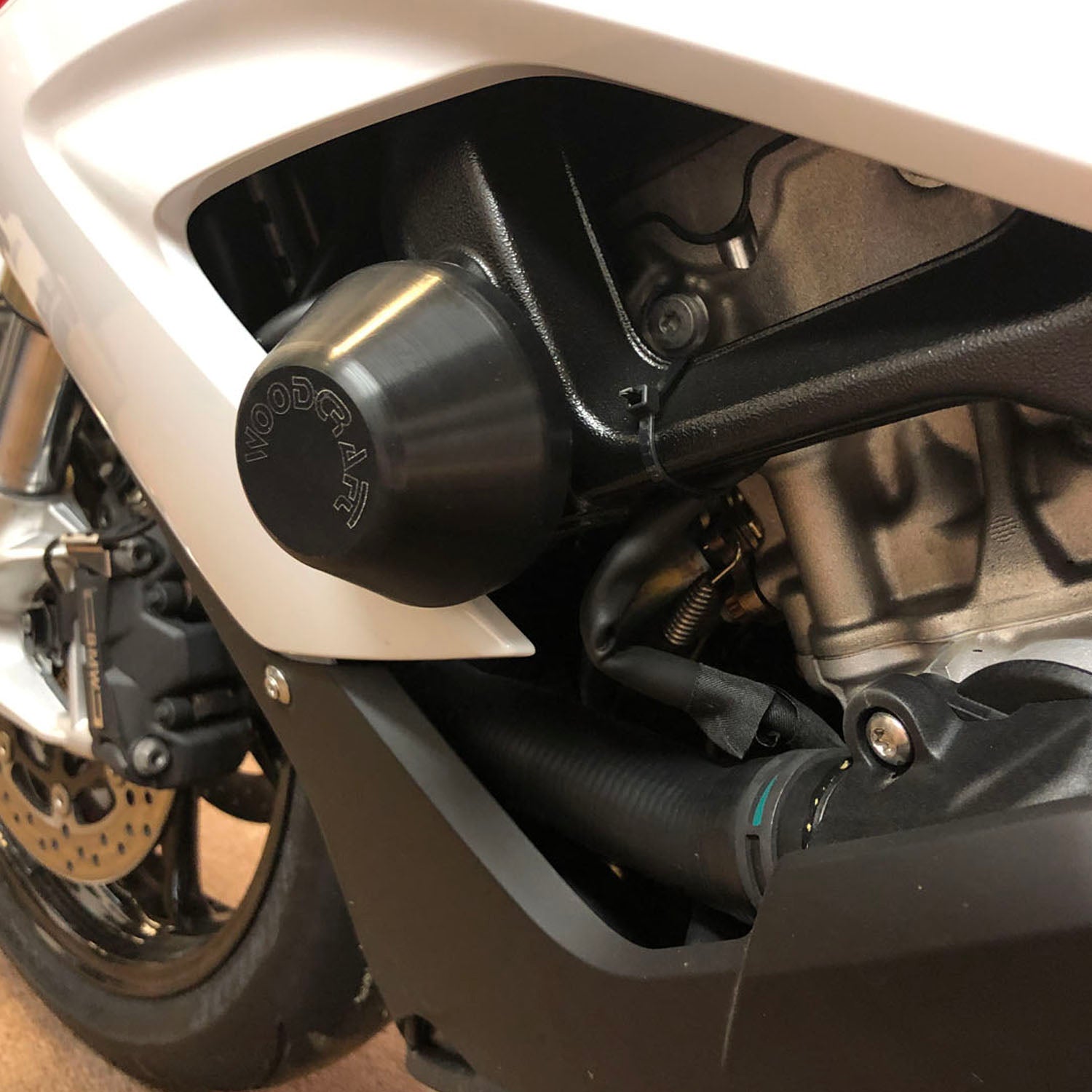 Woodcraft BMW S1000RR Frame Slider Kit w/ Pucks