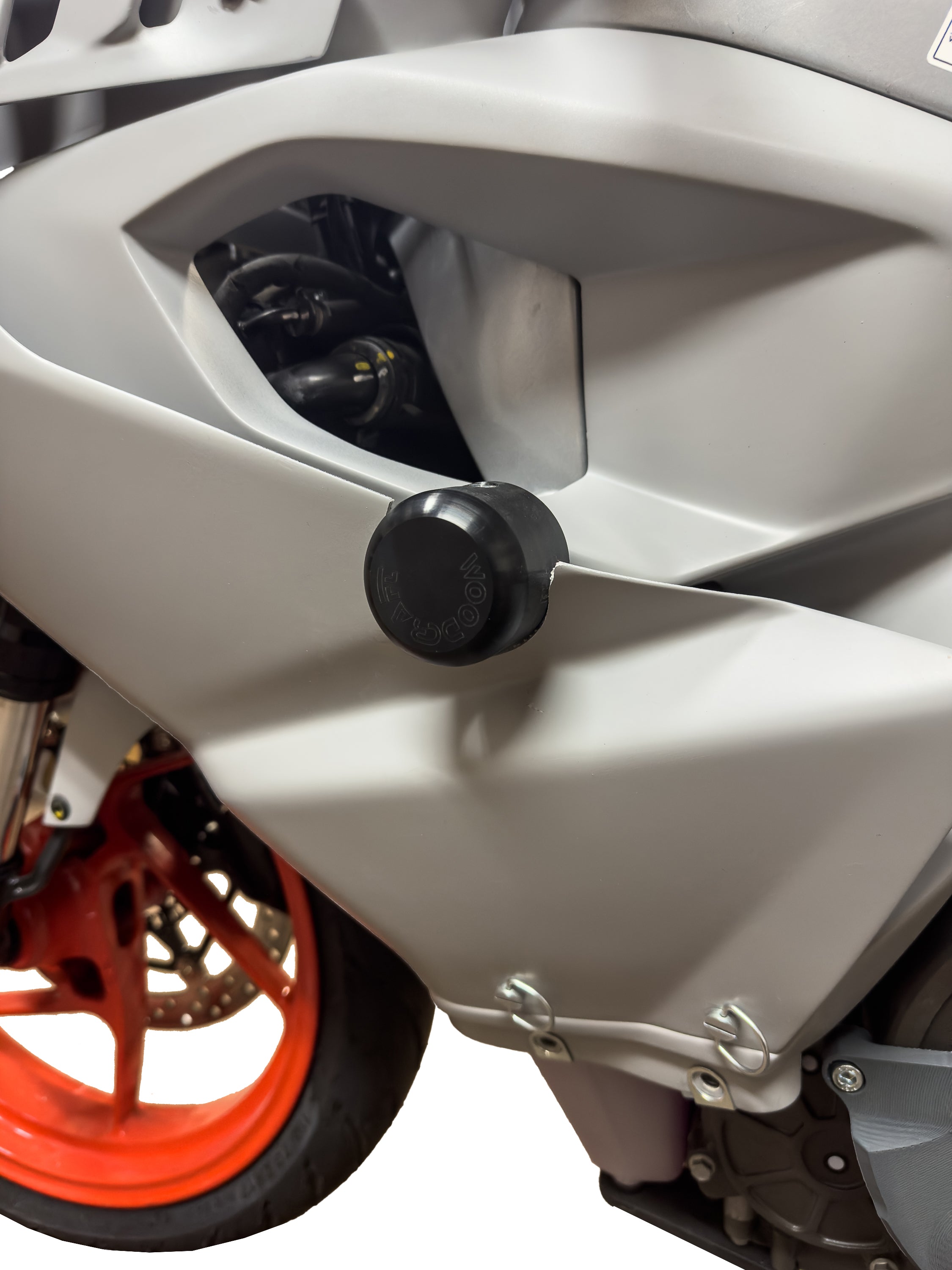 Woodcraft Aprilia RS 457 Frame Slider Kit w/ pucks