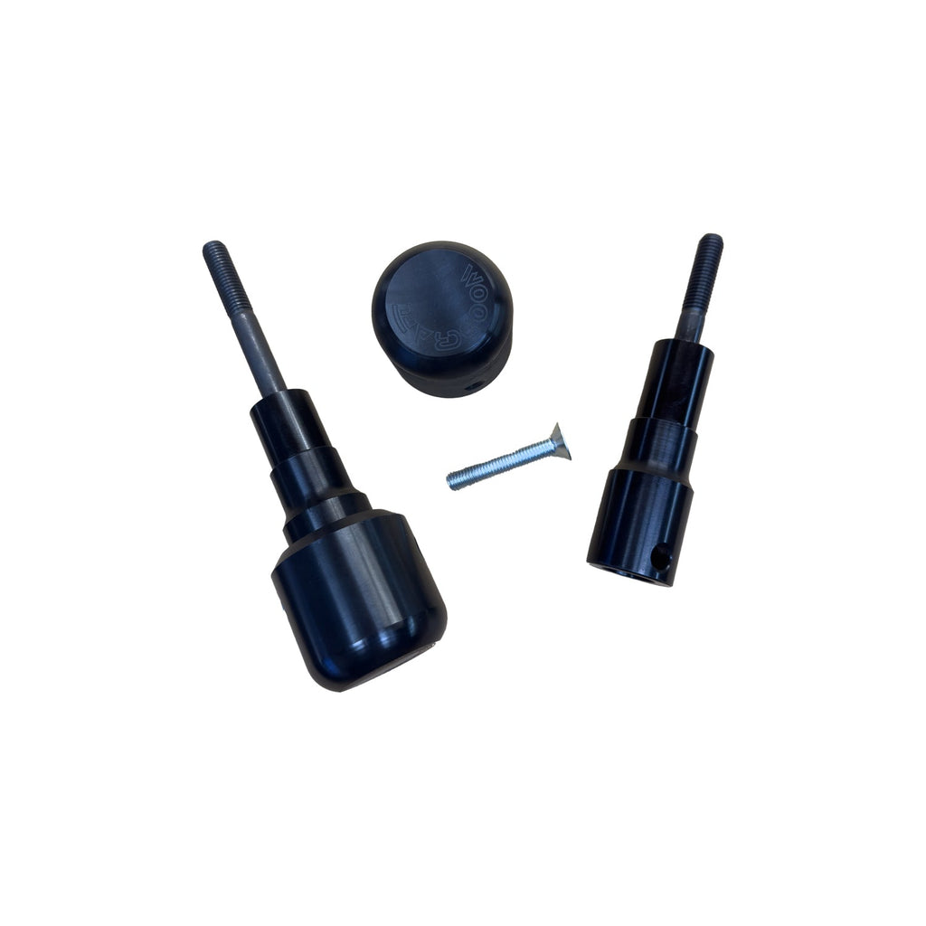 Woodcraft Aprilia RS 457 Frame Slider Kit w/ pucks