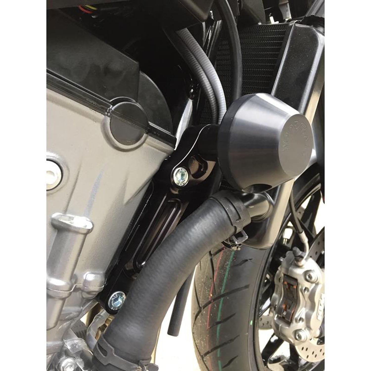 Woodcraft KTM Duke 790, Duke 890 Frame Slider Kit w/ pucks
