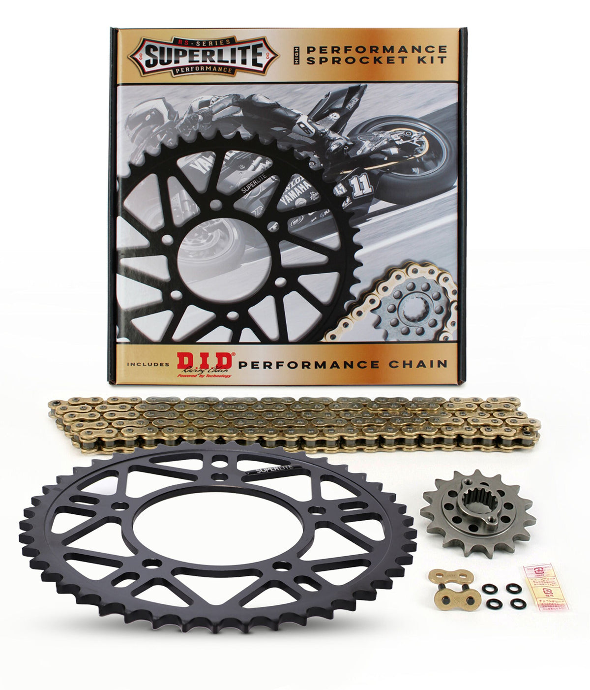 Superlite Yamaha Tracer 900 / 900GT '15-20 520 Conversion Chain & Sprocket Kit