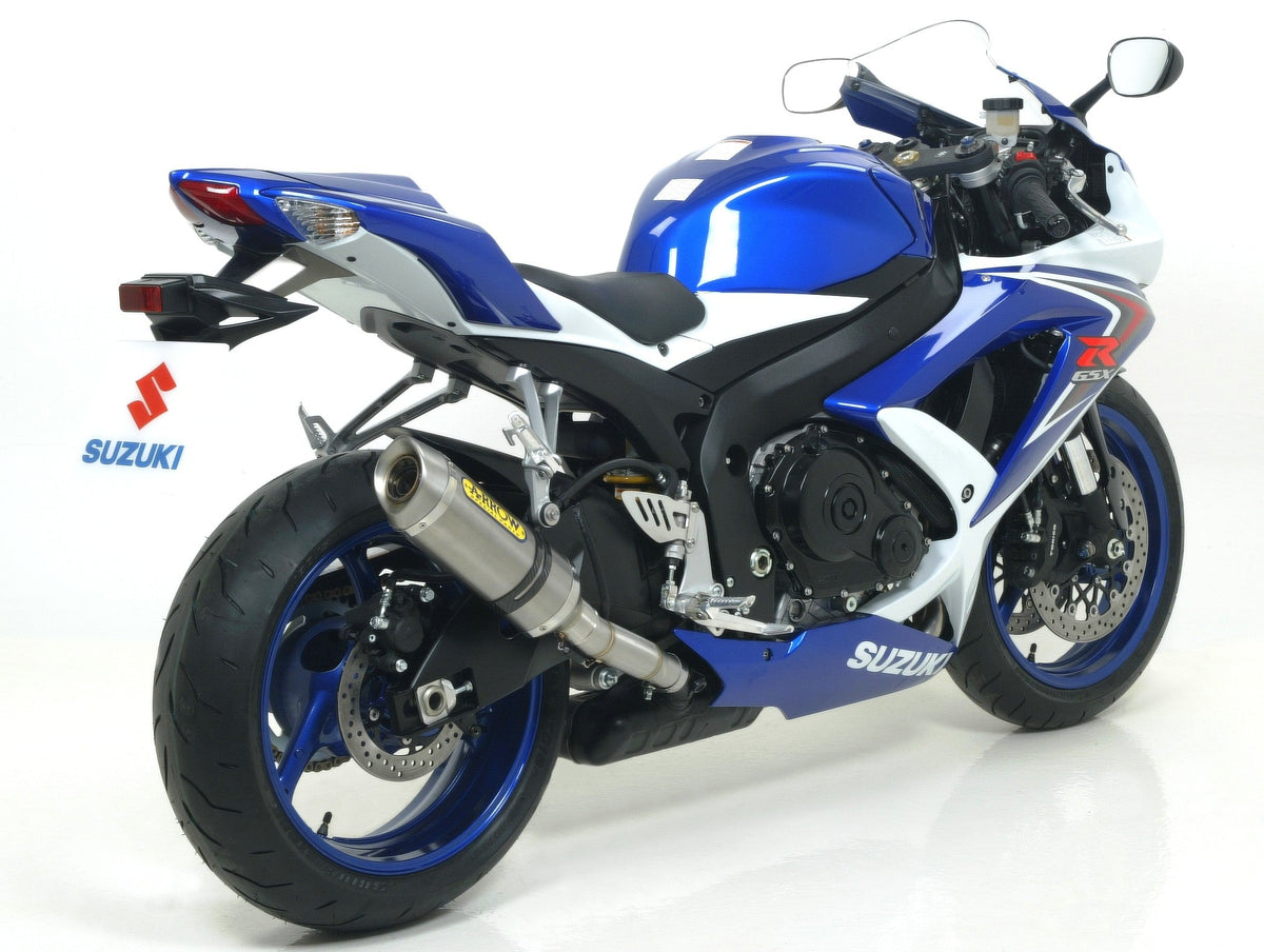 Arrow Mid-Pipe for Thunder Slip Ons for Stock Headers - Suzuki GSX-R600/GSX-R750