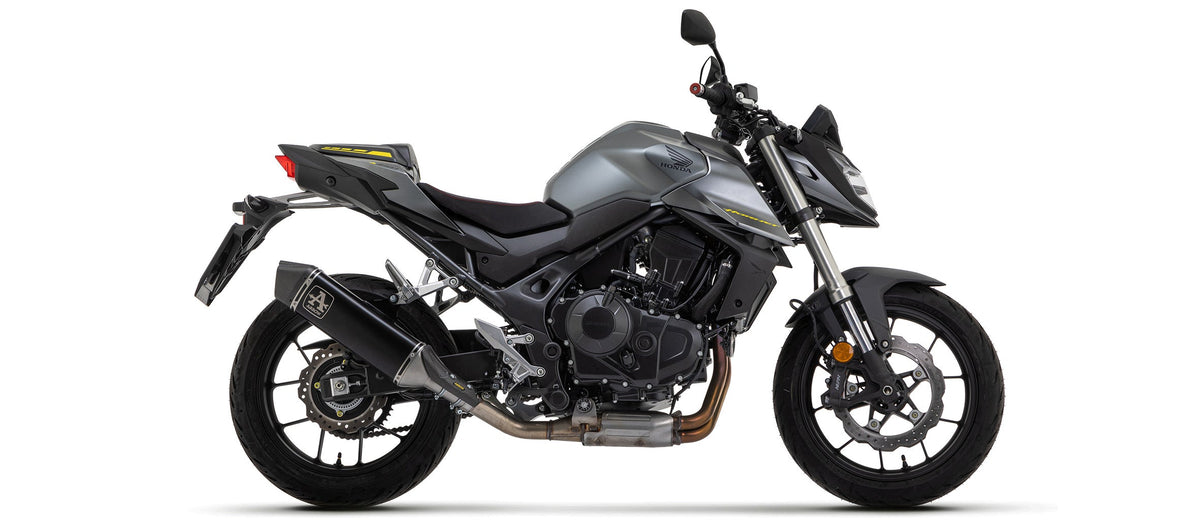 Arrow Veloce Aluminium "Dark" Slip On - Honda CB750 Hornet