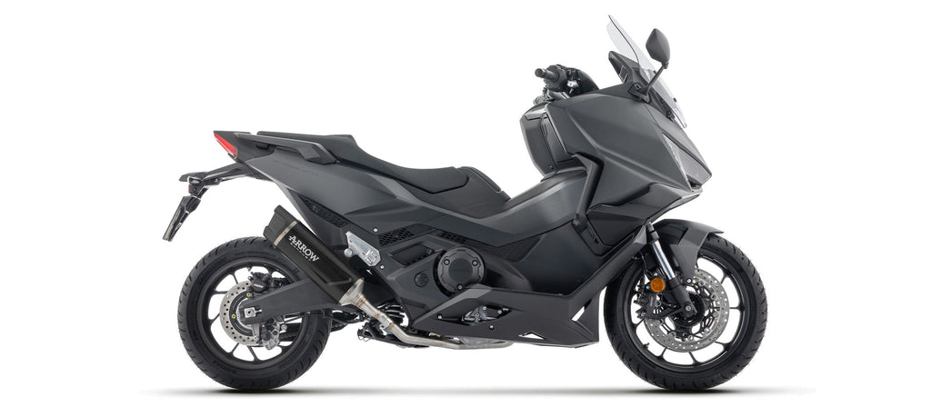Arrow Indy Race EVO Aluminium "Dark" Slip On with Carbon End Cap