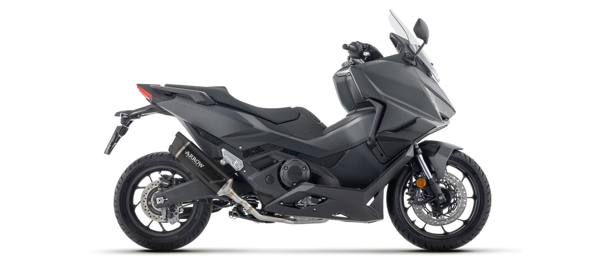 Arrow Indy Race EVO Aluminium "Dark" Slip On with Carbon End Cap