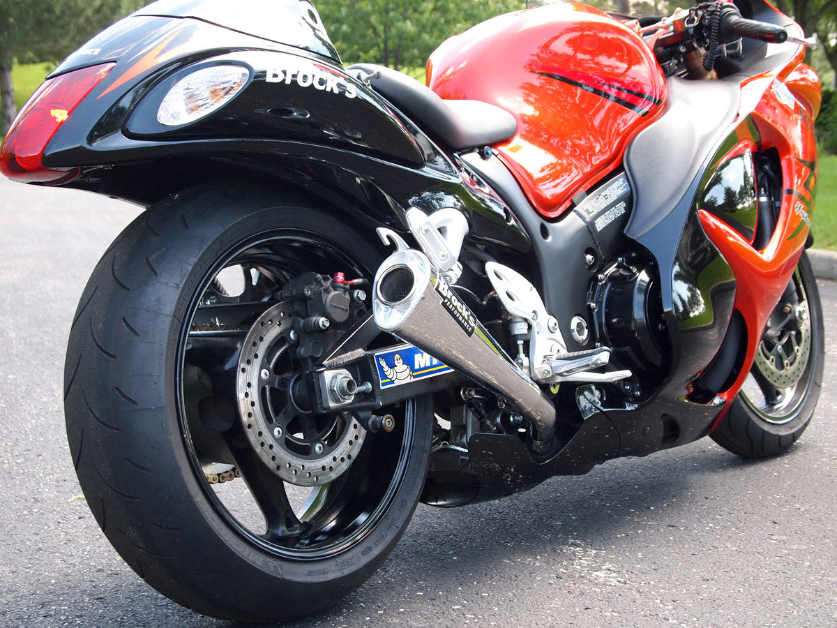 Brock's Performance Dual Alien Head Slip-On System Suzuki Hayabusa (08-20)