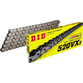 D.I.D. 520 VX3 Pro Street Series Natural Plated X-Ring Sealed Chain