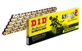 D.I.D. 520 DZ2 Gold Plated Non O'Ring Off-Road Chain