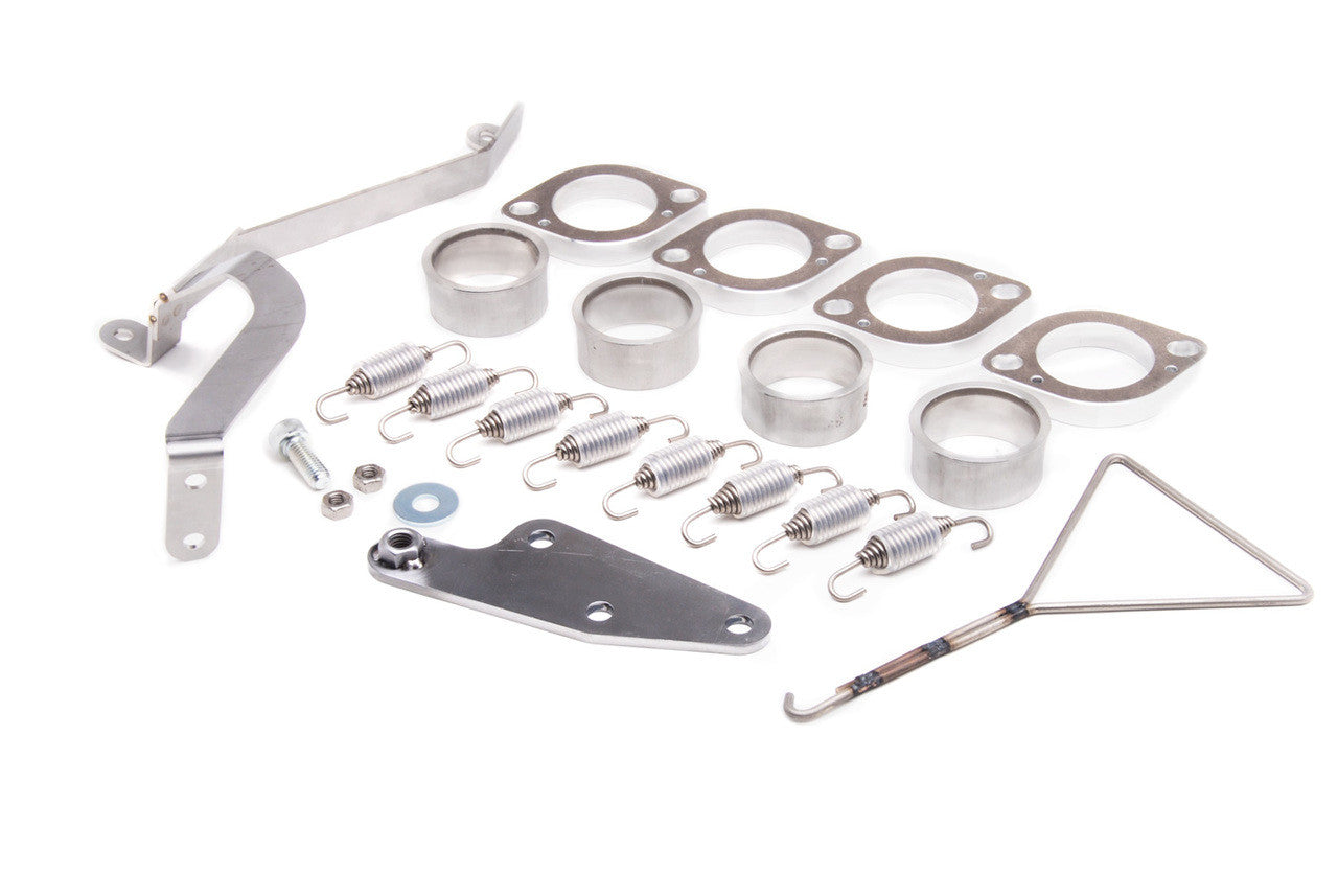 Brock's Performance TiWinder Blue Full System w/ 18" Muffler Race Baffle GSX-R1000 (05-06)