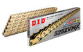 D.I.D. 525 ZVMX-2 Super Street Series Gold Plated X-Ring Sealed Chain