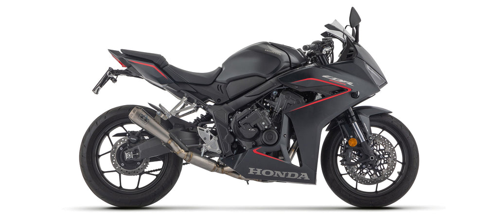 Arrow Full System Racing with Pro-Race Titanium Slip Ons - Honda CB650R ABS/CBR650R ABS