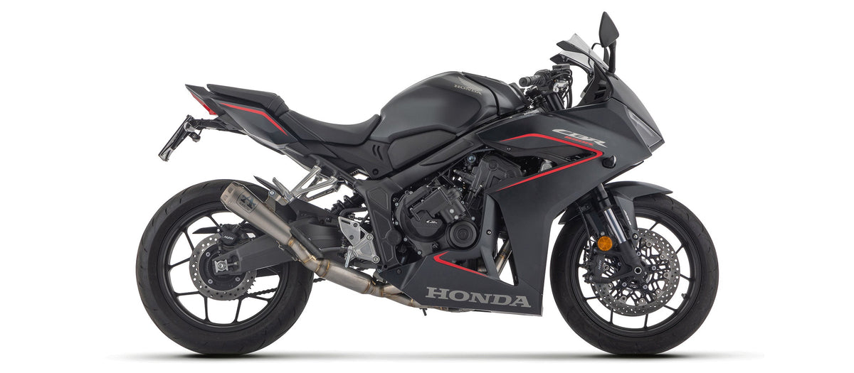 Arrow Full System Racing with Pro-Race Titanium Slip Ons - Honda CB650R ABS/CBR650R ABS