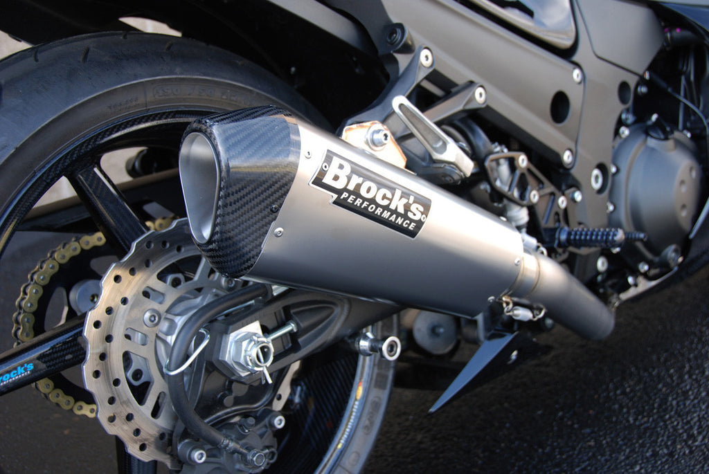 Brock's Performance CT Single Full System w/ 16" Muffler ZX-14/R (06-25)