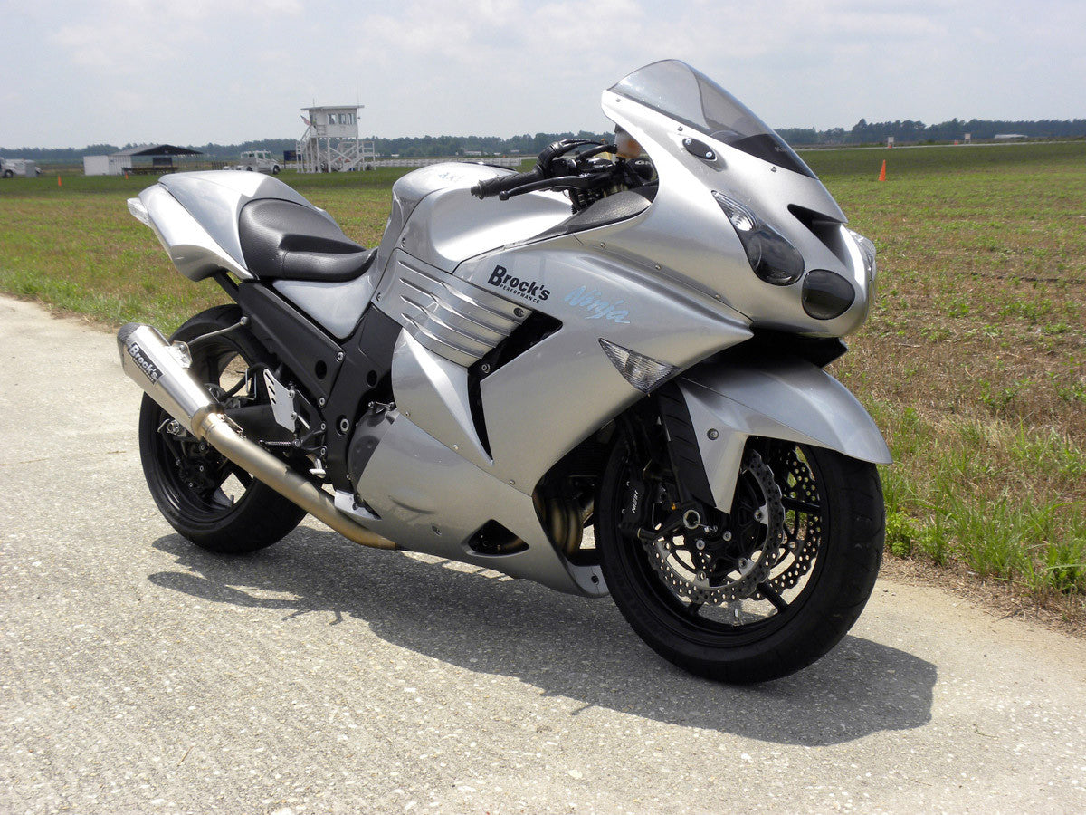 Brock's Performance CT Single Full System w/ 16" Muffler ZX-14/R (06-25)