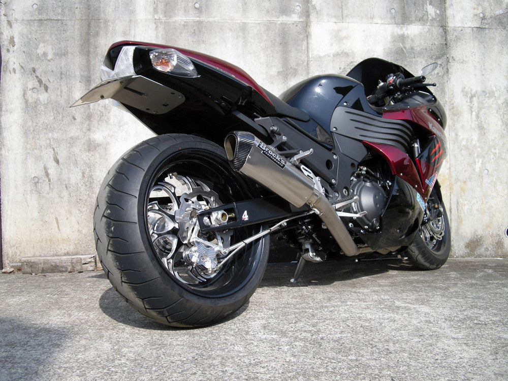 Brock's Performance CT Single Full System w/ 16" Muffler ZX-14/R (06-25)