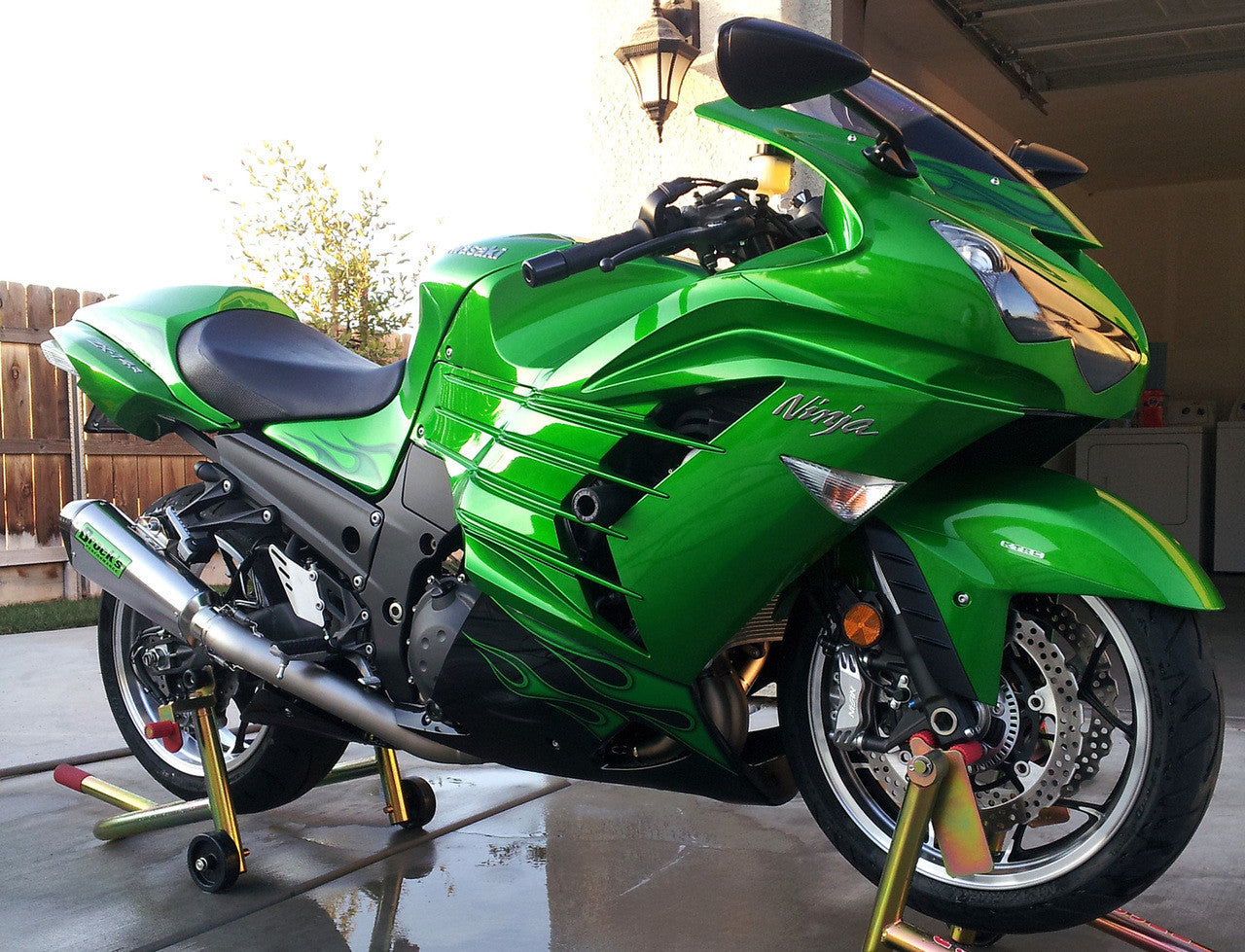 Brock's Performance CT Single Full System w/ 16" Muffler ZX-14/R (06-25)
