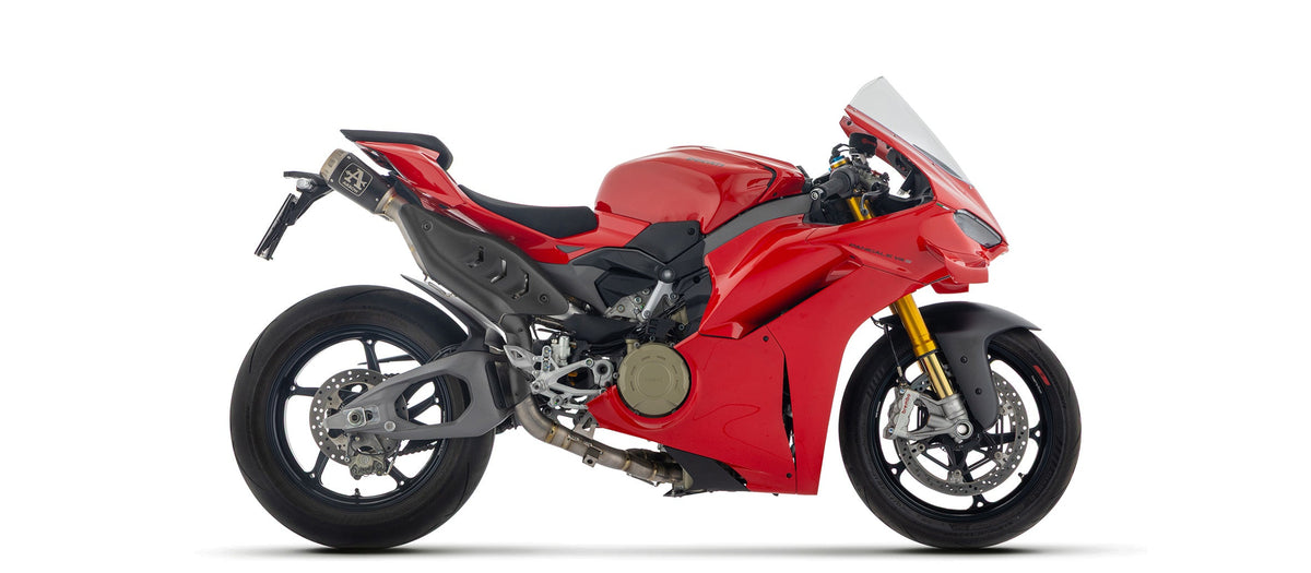 Arrow Competition "EVO" Full System with "Dark" Titanium Slip On - Ducati Panigale V4/Panigale V4 S