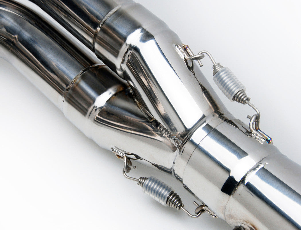Brock's Performance TiWinder Polished Full System w/ 18" Muffler Race Baffle GSX-R1000 (01-04)