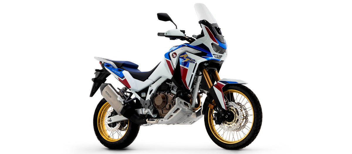 Arrow Sonora Titanium Slip On with Carbon End Cap - Honda CRF1100L Africa Twin/CRF1000L Africa Twin ABS