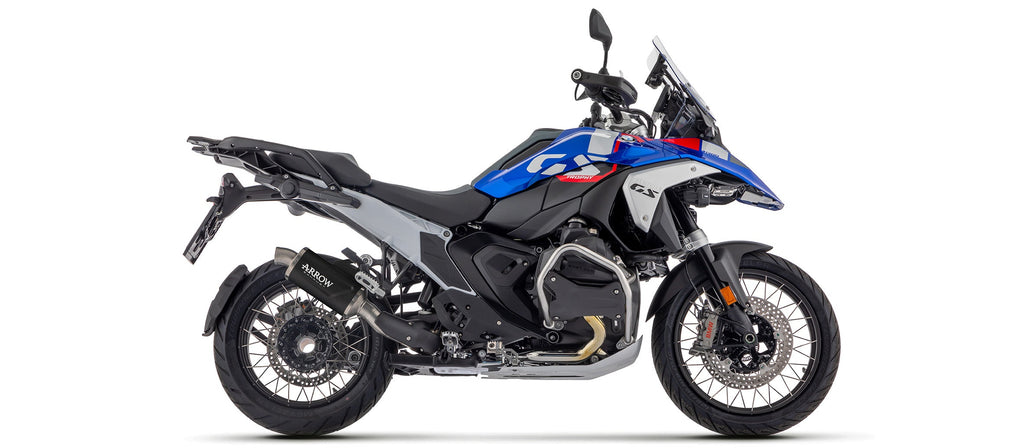 Arrow Indy Race EVO Aluminium "Dark" Slip On with Steel End Cap - BMW R1300R/R1300GS