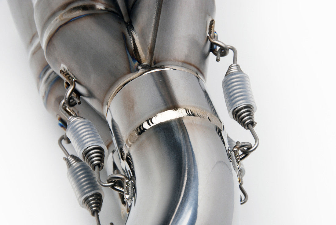Brock's Performance TiWinder Polished Full System w/ 18" Muffler Race Baffle GSX-R1000 (07-08)