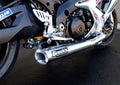 Brock's Performance TiWinder Polished Full System w/ 18" Muffler Street Baffle GSX-R1000 (07-08)