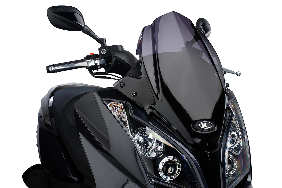 Puig V-Tech Line Sport Windshield - Kymco Super Dink/Downtown/X-Town/New Grand Dink