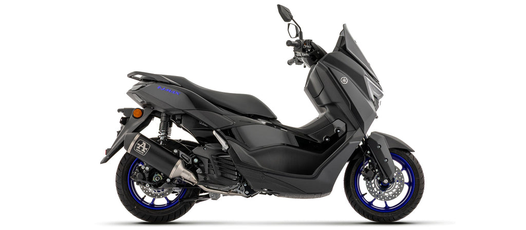 Arrow Racing Full System with Urban Aluminium "Dark" Slip On with "Dark"steel End Cap