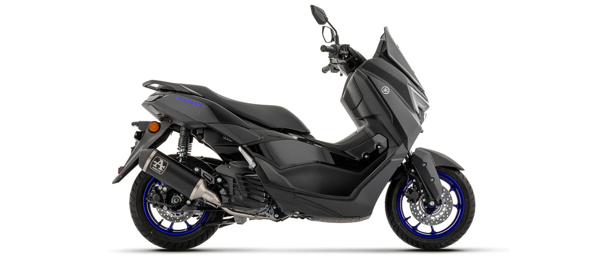 Arrow Racing Full System with Urban Aluminium "Dark" Slip On with "Dark"steel End Cap