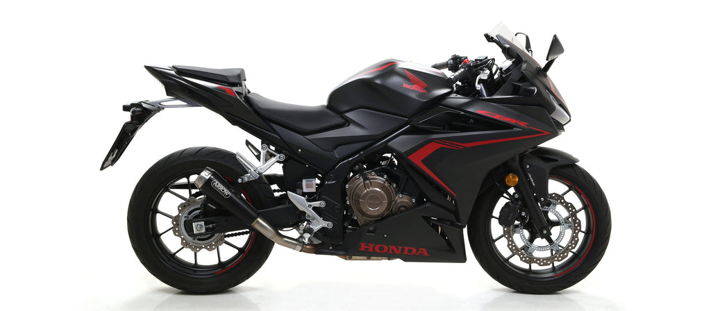 Arrow Pro-Race Nichrom "Dark" Slip On - Honda CB500F/CBR500R