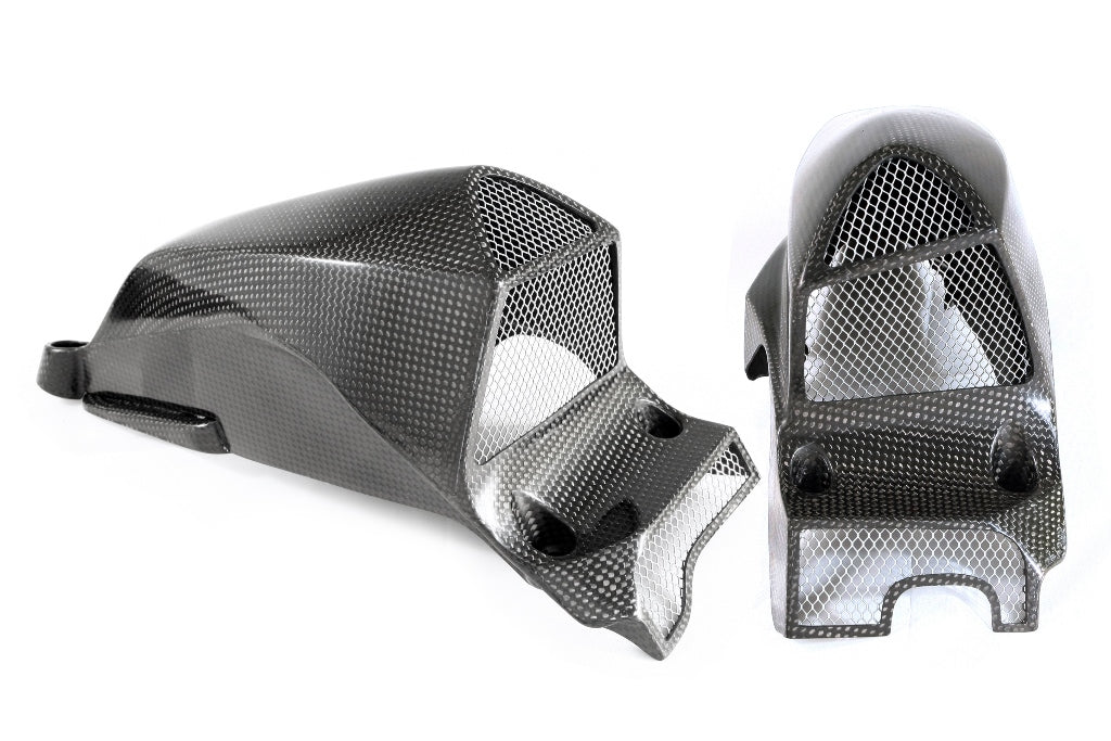Fullsix Carbon Air Intake Tubes - Oversized Racing Set - Ducati Streetfighter/Streetfighter S