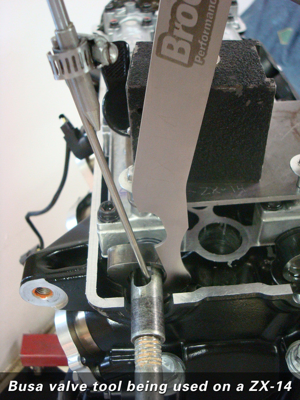 Brock's Performance Piston To Valve Clearance Inspection Tool Suzuki Hayabusa (99-25)