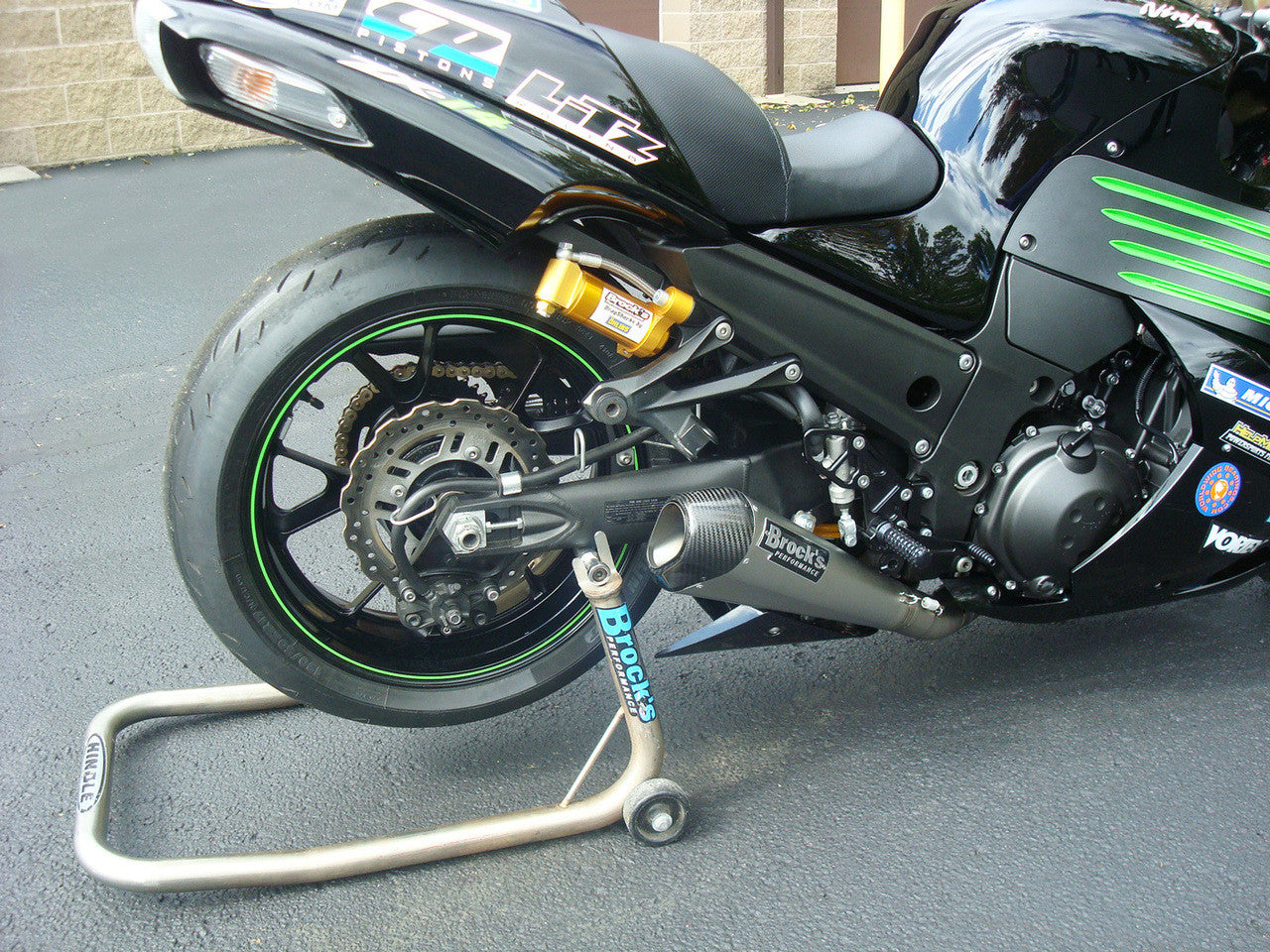 Brock's Performance CT Megaphone Full System w/ 17" Muffler ZX-14/R (06-25)