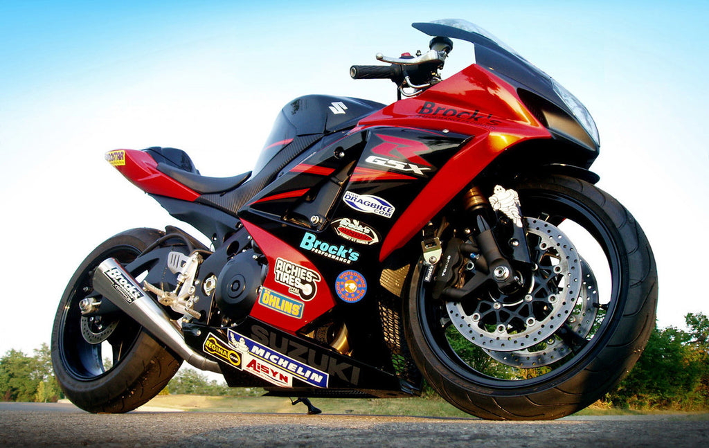 Brock's Performance Alien Head Full System 14" Muffler GSX-R1000 (07-08)