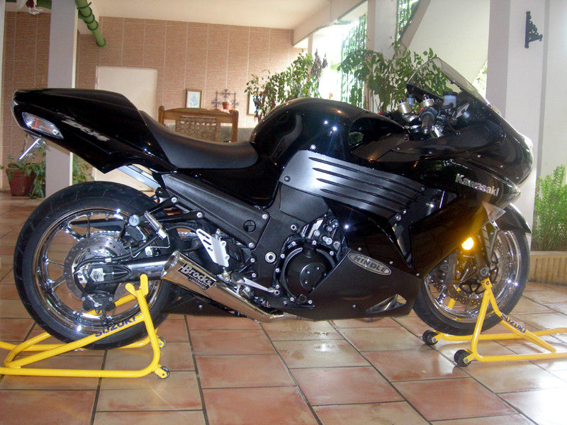 Brock's Performance Alien Head Full System 14" Muffler ZX-14 (06-11)