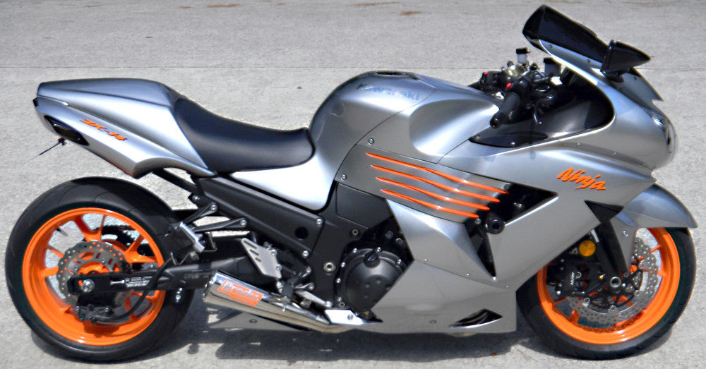 Brock's Performance Alien Head Full System 14" Muffler ZX-14 (06-11)