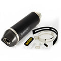 Arrow Race-Tech Aluminium Dark Slip On with Carbon End Cap