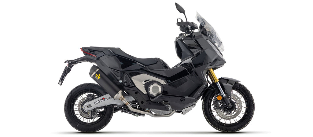 Arrow Race-Tech Aluminium "Dark" Slip On with Carbon End Cap