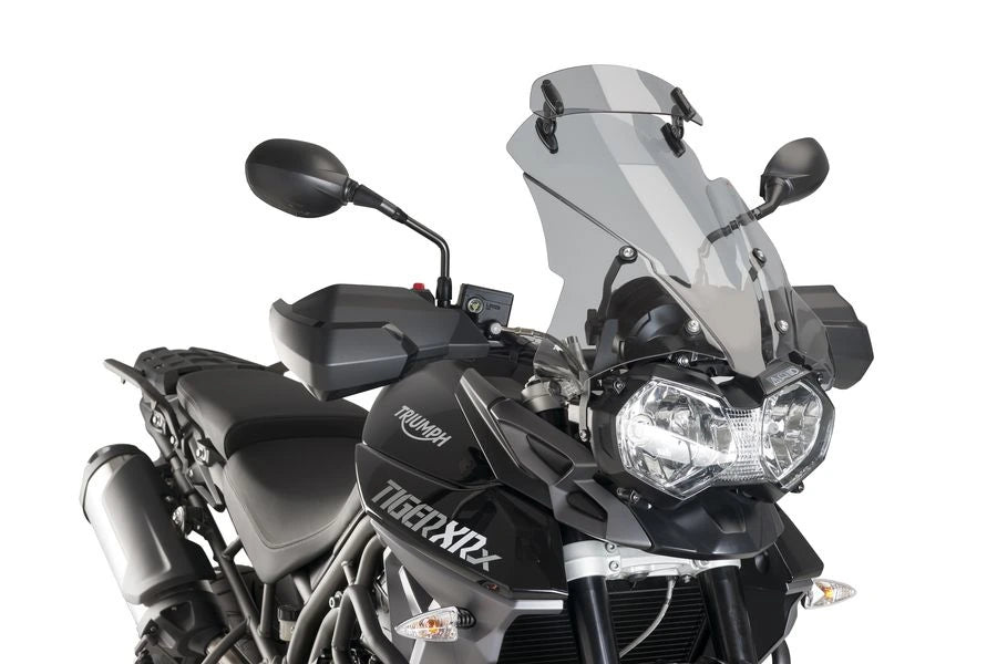 Puig Touring Windshield with Visor - Triumph Tiger 800 XC/XCX/XCA/XR/XRX/XRT 2011-2020 (Ref. 5918)
