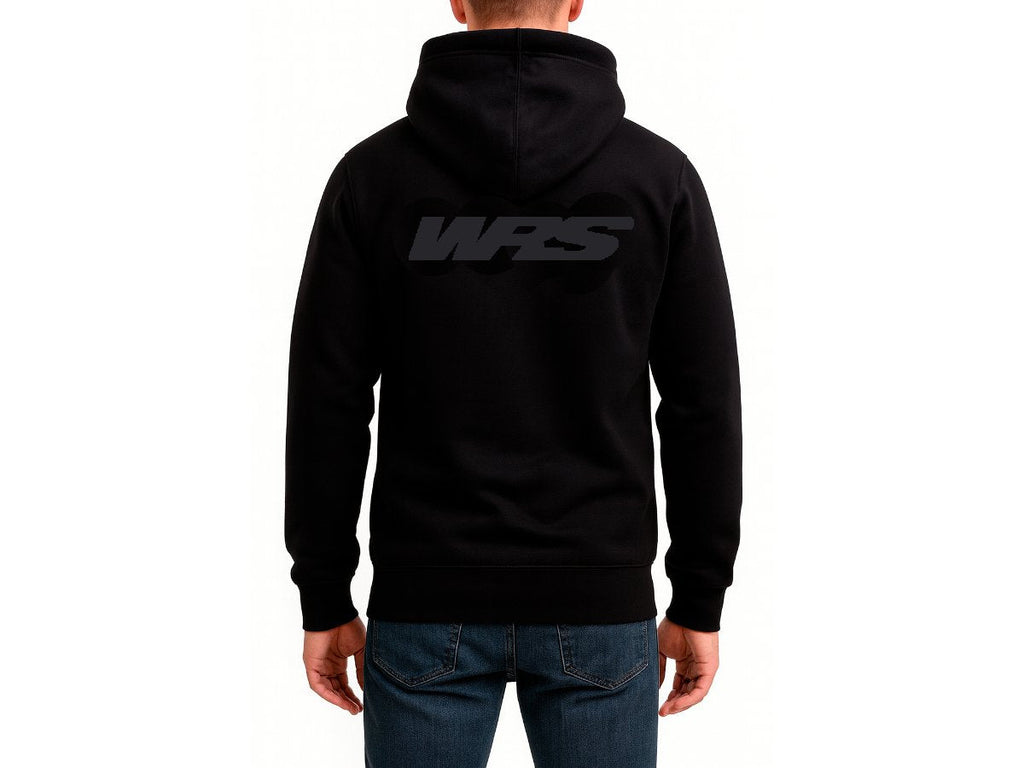 WRS Original Zip-Up Hoodie Black Logo