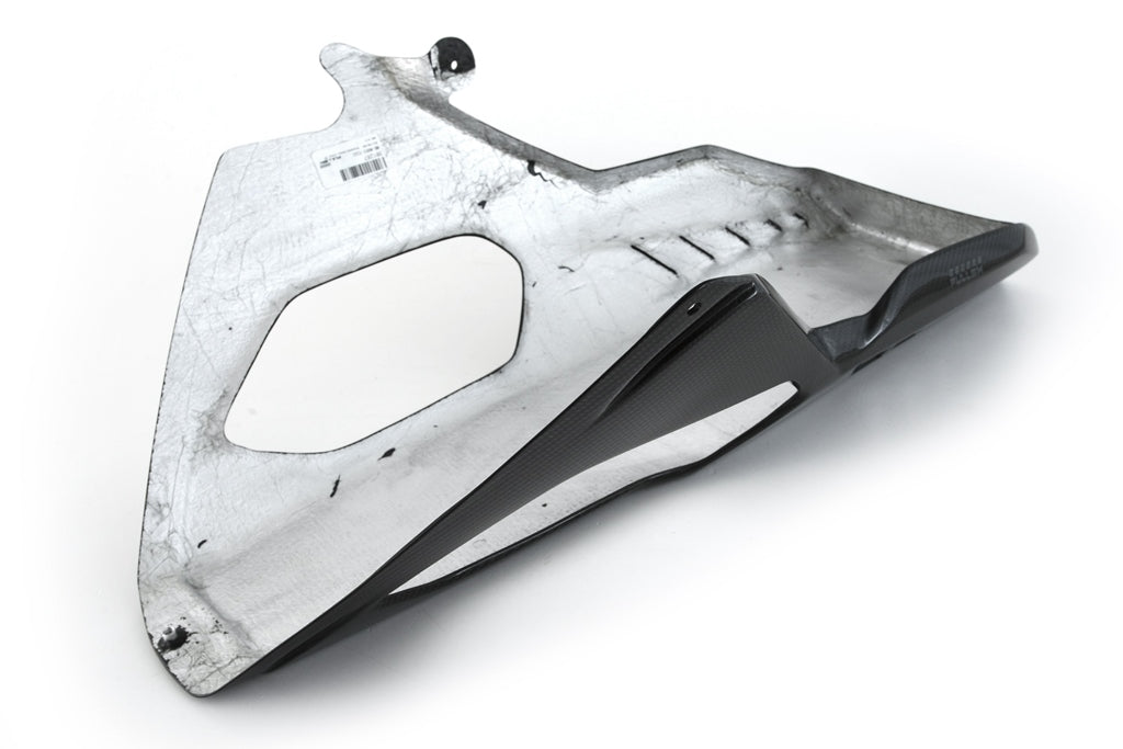 Fullsix Carbon Belly Pan Race - Aftermarket Exhaust Without CAT - BMW M1000RR