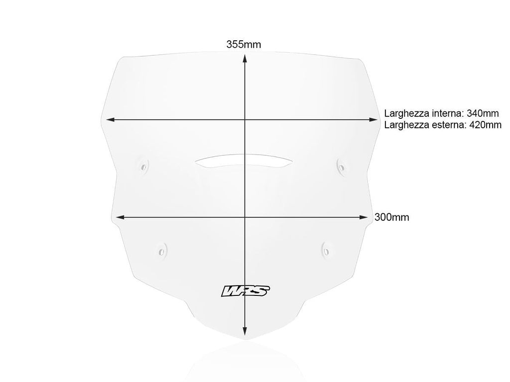 WRS Sport Windscreen Honda XL 750 Transalp 2023-2024