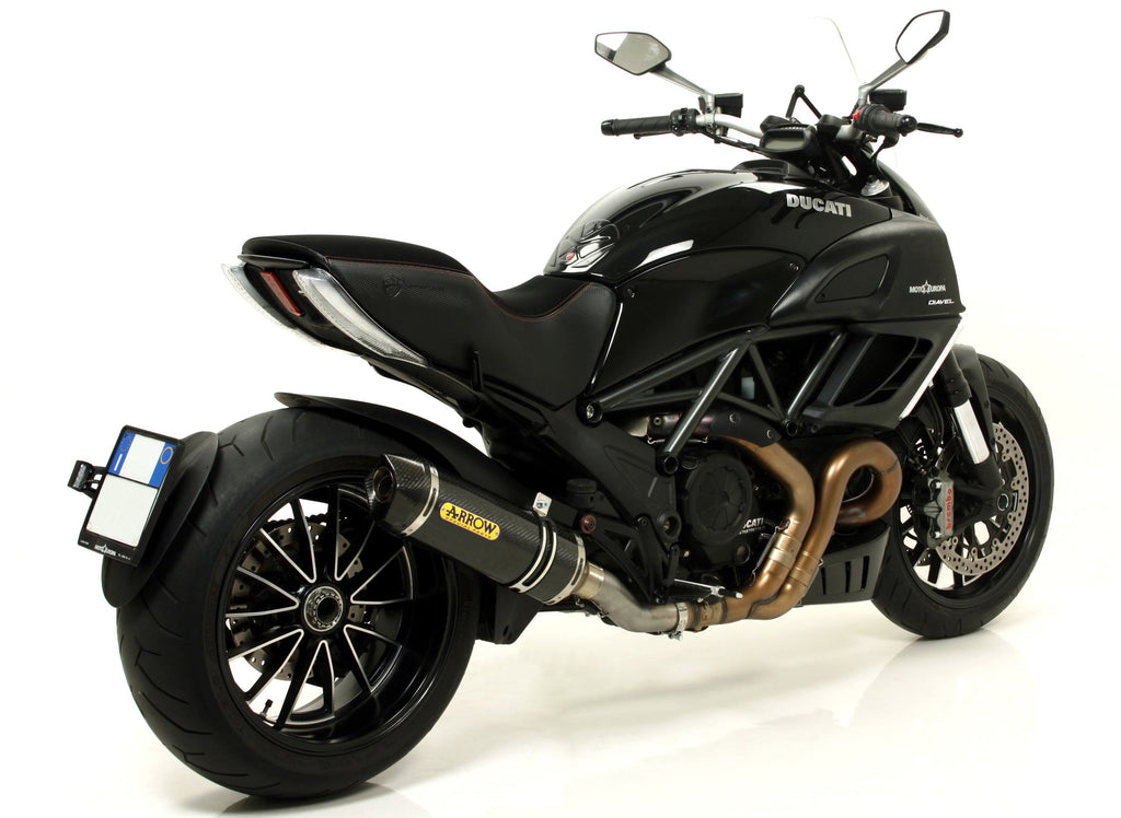 Arrow Catalytic Homologated Mid-Pipe - Ducati Diavel/Diavel AMG