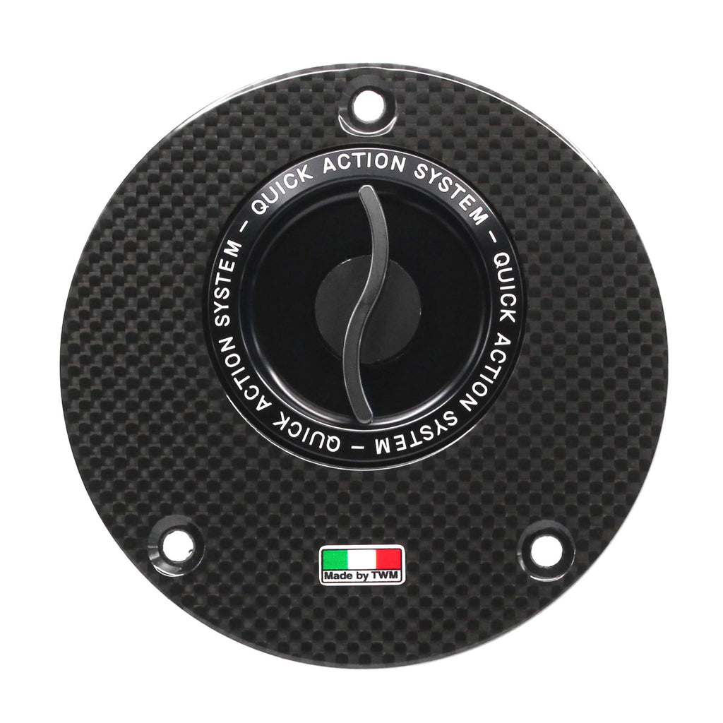TWM Quick Action Carbon Gas Cap For Ducati - Ducati 848/916