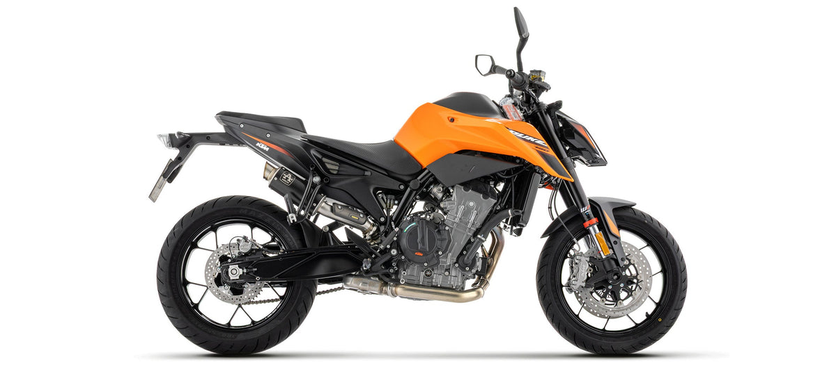 Arrow GP2 "Dark" Slip Ons Kit - KTM 790 Duke