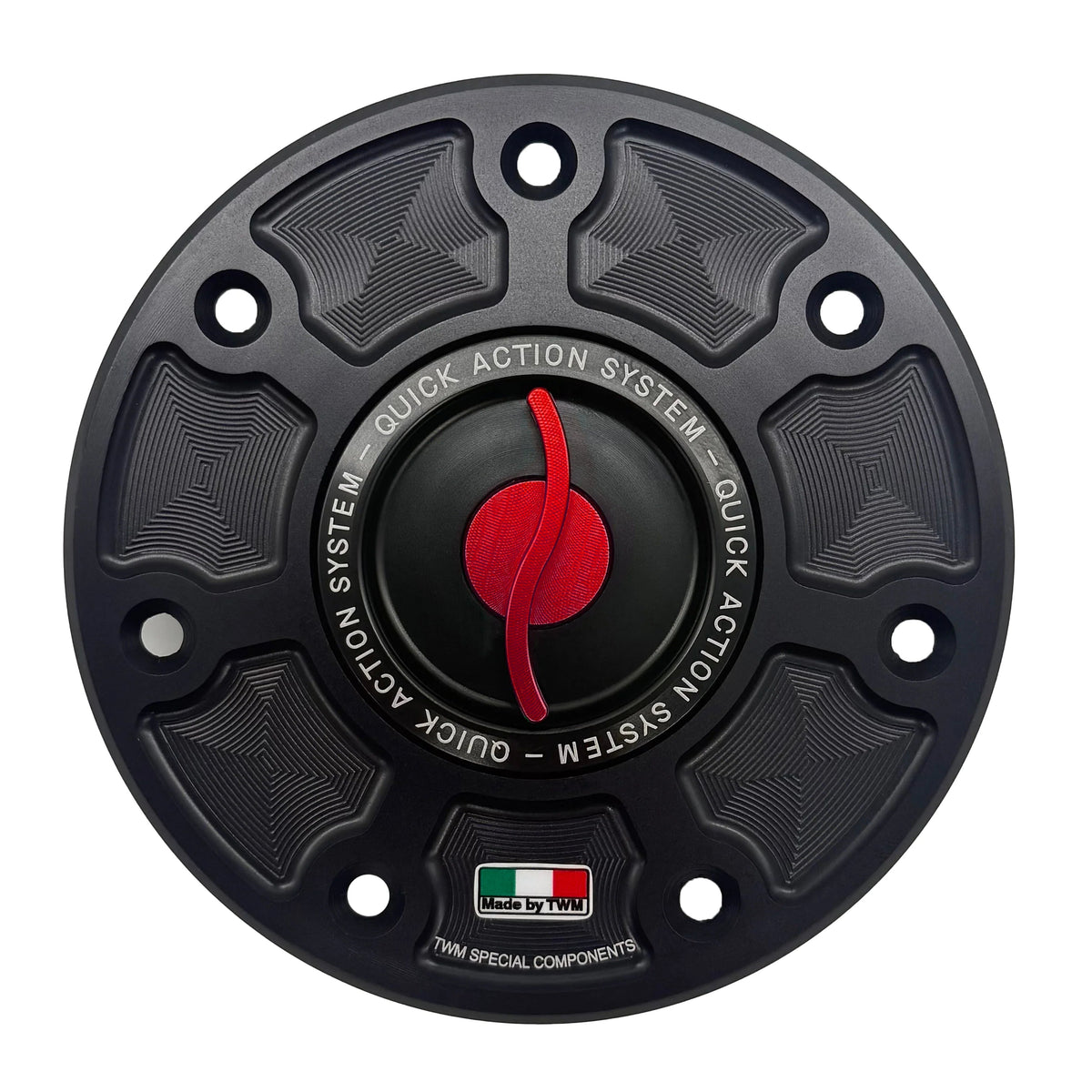 TWM Quick Action CNC Aluminum Gas Cap For Kawasaki - Kawasaki ZX636 Ninja ZX-6R/ZX750 Ninja ZX-7R