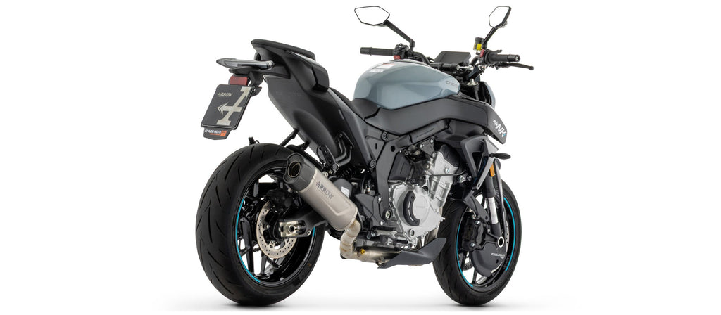 Arrow Full System Racing with Indy Race EVO Titanium Slip Ons - CFMoto 675NK/675SS