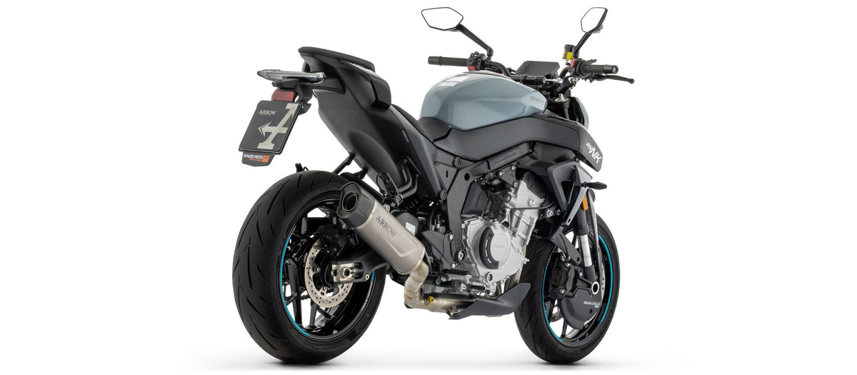Arrow Full System Racing with Indy Race EVO Titanium Slip Ons - CFMoto 675NK/675SS